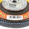 Forney Flap Disc, High Density, Type 29, 4-1/2 in x 5/8 in-11, ZA60 71921 - alternate 2